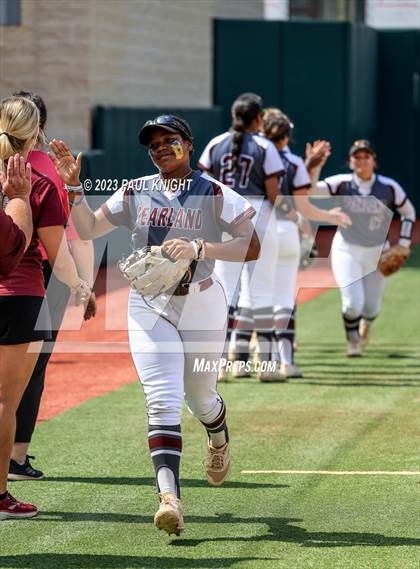 Thumbnail 2 in San Benito @ Pearland (UIL 6A Softball Semifinal) photogallery.