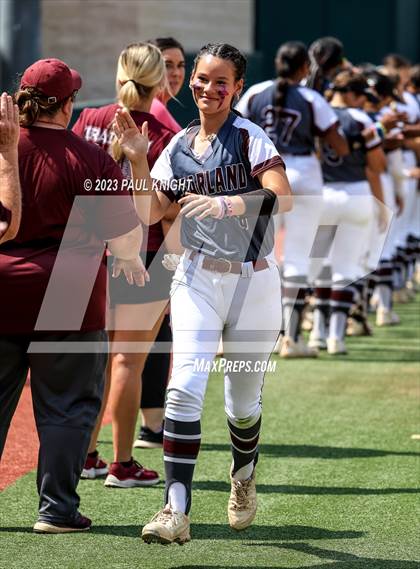 Thumbnail 1 in San Benito @ Pearland (UIL 6A Softball Semifinal) photogallery.