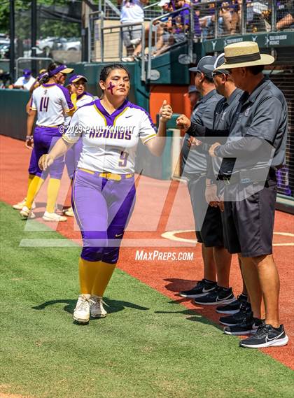 Thumbnail 2 in San Benito @ Pearland (UIL 6A Softball Semifinal) photogallery.