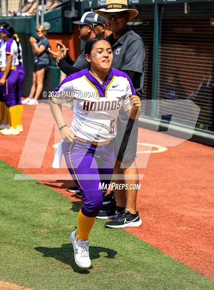 Thumbnail 3 in San Benito @ Pearland (UIL 6A Softball Semifinal) photogallery.