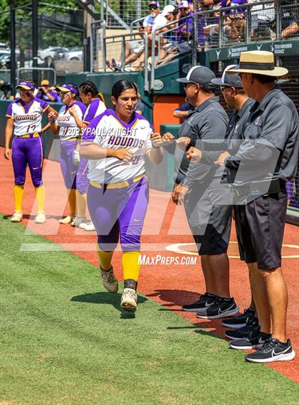 Thumbnail 2 in San Benito @ Pearland (UIL 6A Softball Semifinal) photogallery.