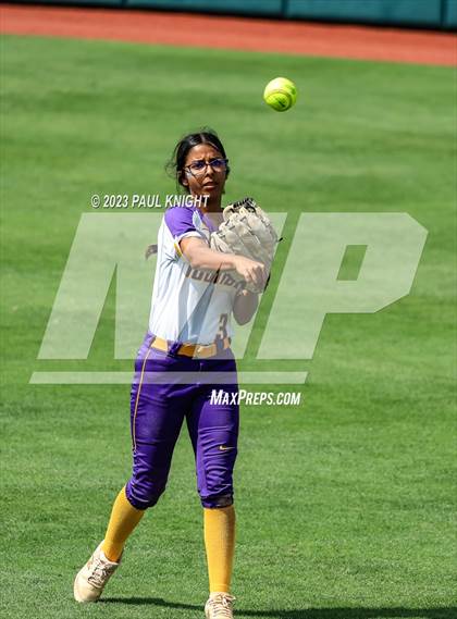 Thumbnail 2 in San Benito @ Pearland (UIL 6A Softball Semifinal) photogallery.