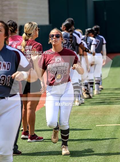 Thumbnail 3 in San Benito @ Pearland (UIL 6A Softball Semifinal) photogallery.
