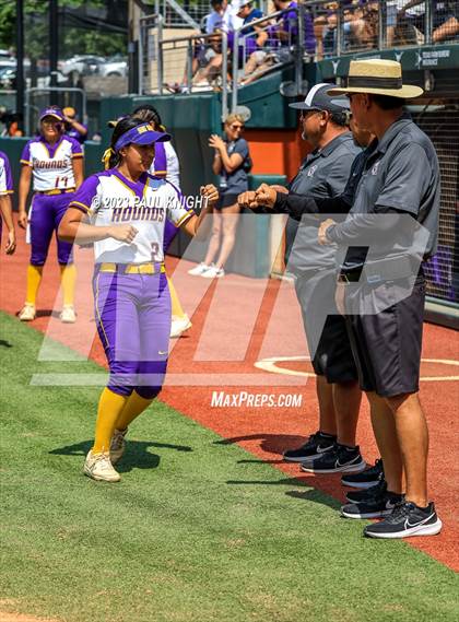 Thumbnail 1 in San Benito @ Pearland (UIL 6A Softball Semifinal) photogallery.