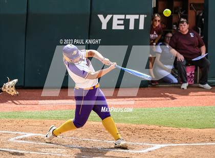 Thumbnail 1 in San Benito @ Pearland (UIL 6A Softball Semifinal) photogallery.