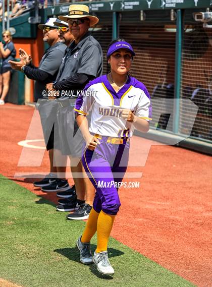 Thumbnail 2 in San Benito @ Pearland (UIL 6A Softball Semifinal) photogallery.