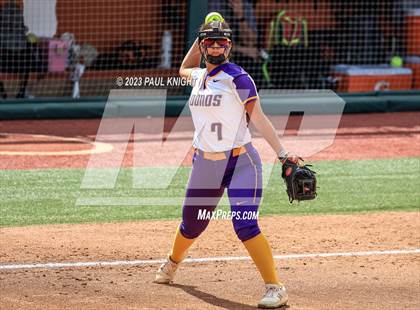 Thumbnail 1 in San Benito @ Pearland (UIL 6A Softball Semifinal) photogallery.