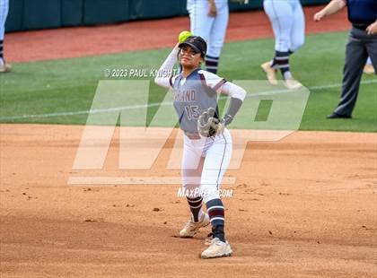 Thumbnail 3 in San Benito @ Pearland (UIL 6A Softball Semifinal) photogallery.