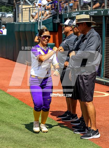 Thumbnail 1 in San Benito @ Pearland (UIL 6A Softball Semifinal) photogallery.