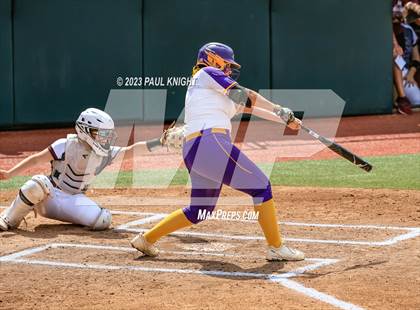 Thumbnail 2 in San Benito @ Pearland (UIL 6A Softball Semifinal) photogallery.