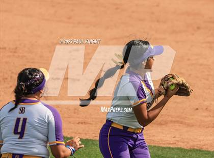 Thumbnail 2 in San Benito @ Pearland (UIL 6A Softball Semifinal) photogallery.