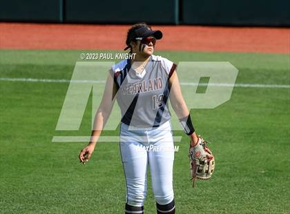 Thumbnail 3 in San Benito @ Pearland (UIL 6A Softball Semifinal) photogallery.