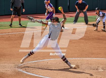 Thumbnail 2 in San Benito @ Pearland (UIL 6A Softball Semifinal) photogallery.