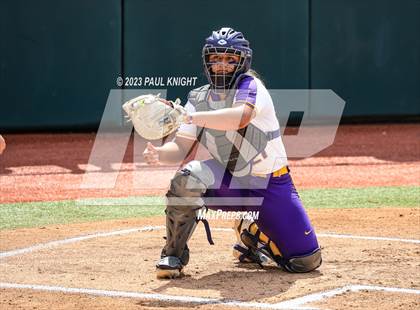 Thumbnail 2 in San Benito @ Pearland (UIL 6A Softball Semifinal) photogallery.