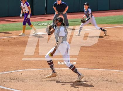 Thumbnail 1 in San Benito @ Pearland (UIL 6A Softball Semifinal) photogallery.