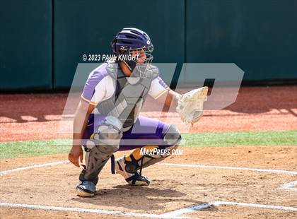 Thumbnail 1 in San Benito @ Pearland (UIL 6A Softball Semifinal) photogallery.