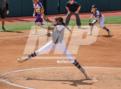 Thumbnail 2 in San Benito @ Pearland (UIL 6A Softball Semifinal) photogallery.