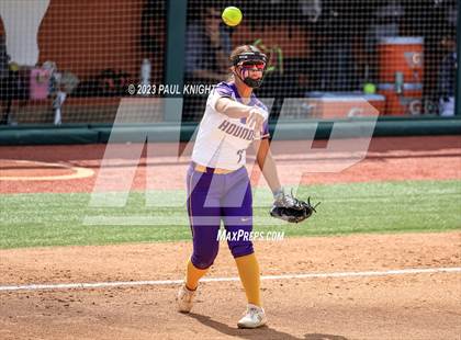 Thumbnail 1 in San Benito @ Pearland (UIL 6A Softball Semifinal) photogallery.