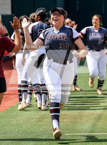Thumbnail 1 in San Benito @ Pearland (UIL 6A Softball Semifinal) photogallery.
