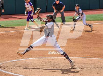 Thumbnail 1 in San Benito @ Pearland (UIL 6A Softball Semifinal) photogallery.