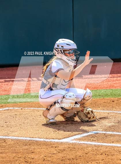 Thumbnail 2 in San Benito @ Pearland (UIL 6A Softball Semifinal) photogallery.