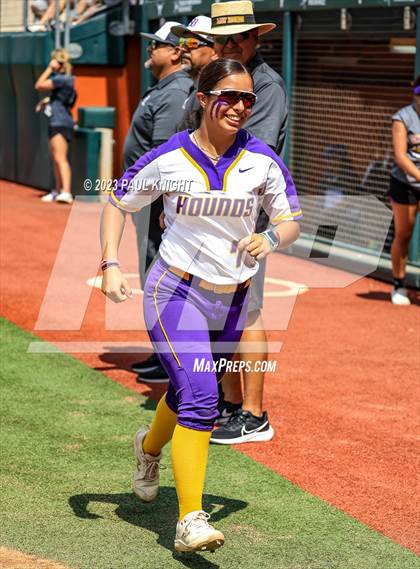 Thumbnail 2 in San Benito @ Pearland (UIL 6A Softball Semifinal) photogallery.