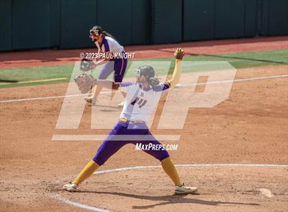 Thumbnail 1 in San Benito @ Pearland (UIL 6A Softball Semifinal) photogallery.