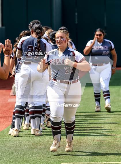 Thumbnail 2 in San Benito @ Pearland (UIL 6A Softball Semifinal) photogallery.