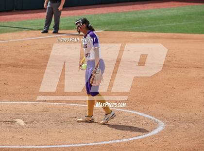 Thumbnail 3 in San Benito @ Pearland (UIL 6A Softball Semifinal) photogallery.