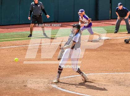 Thumbnail 1 in San Benito @ Pearland (UIL 6A Softball Semifinal) photogallery.