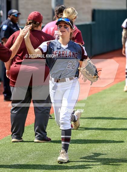 Thumbnail 3 in San Benito @ Pearland (UIL 6A Softball Semifinal) photogallery.