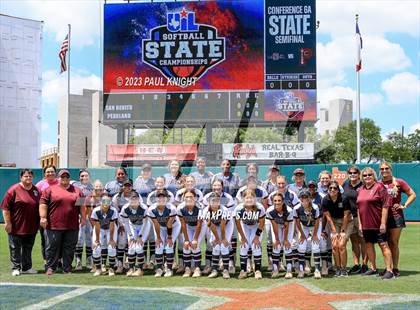 Thumbnail 3 in San Benito @ Pearland (UIL 6A Softball Semifinal) photogallery.