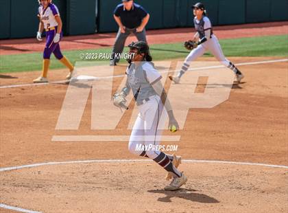 Thumbnail 2 in San Benito @ Pearland (UIL 6A Softball Semifinal) photogallery.