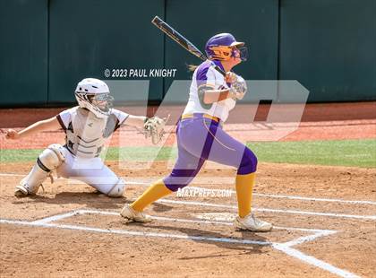 Thumbnail 1 in San Benito @ Pearland (UIL 6A Softball Semifinal) photogallery.