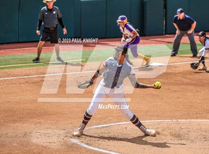 Thumbnail 1 in San Benito @ Pearland (UIL 6A Softball Semifinal) photogallery.