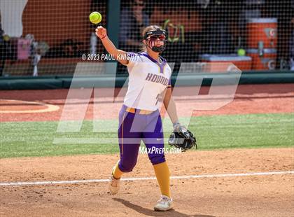 Thumbnail 2 in San Benito @ Pearland (UIL 6A Softball Semifinal) photogallery.
