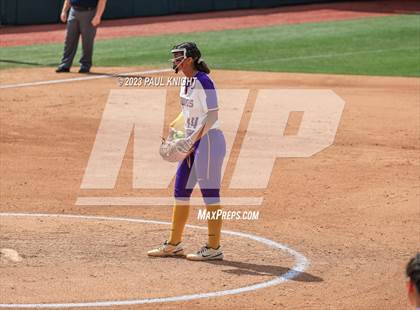 Thumbnail 1 in San Benito @ Pearland (UIL 6A Softball Semifinal) photogallery.