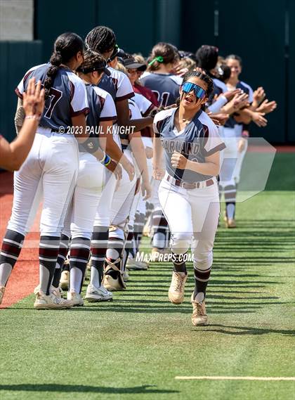 Thumbnail 3 in San Benito @ Pearland (UIL 6A Softball Semifinal) photogallery.