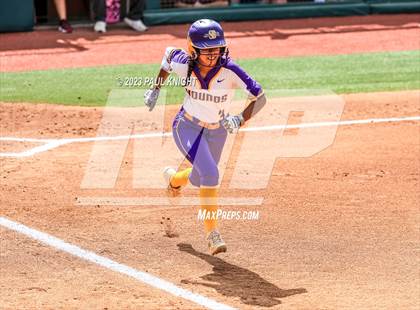 Thumbnail 3 in San Benito @ Pearland (UIL 6A Softball Semifinal) photogallery.