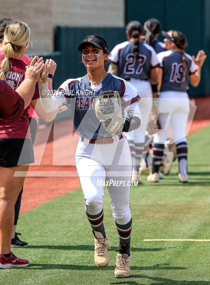 Thumbnail 1 in San Benito @ Pearland (UIL 6A Softball Semifinal) photogallery.