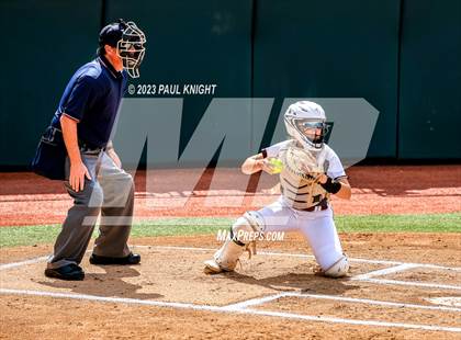 Thumbnail 3 in San Benito @ Pearland (UIL 6A Softball Semifinal) photogallery.
