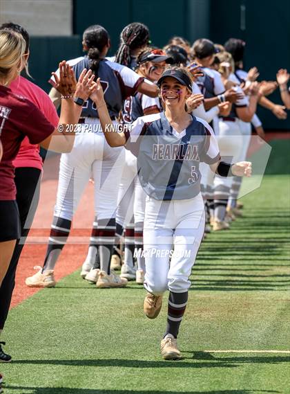 Thumbnail 2 in San Benito @ Pearland (UIL 6A Softball Semifinal) photogallery.