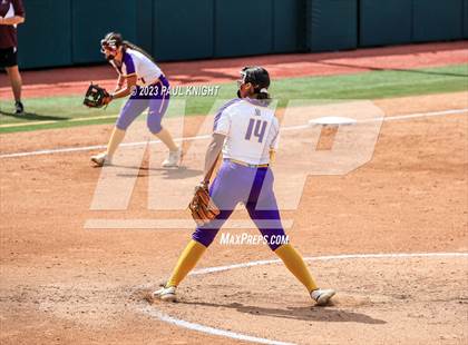 Thumbnail 1 in San Benito @ Pearland (UIL 6A Softball Semifinal) photogallery.