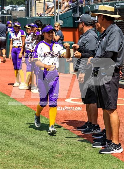 Thumbnail 1 in San Benito @ Pearland (UIL 6A Softball Semifinal) photogallery.