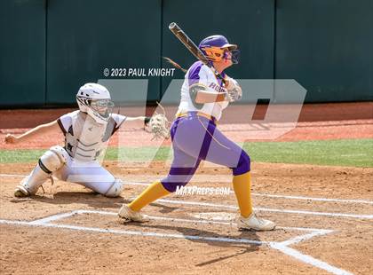 Thumbnail 3 in San Benito @ Pearland (UIL 6A Softball Semifinal) photogallery.