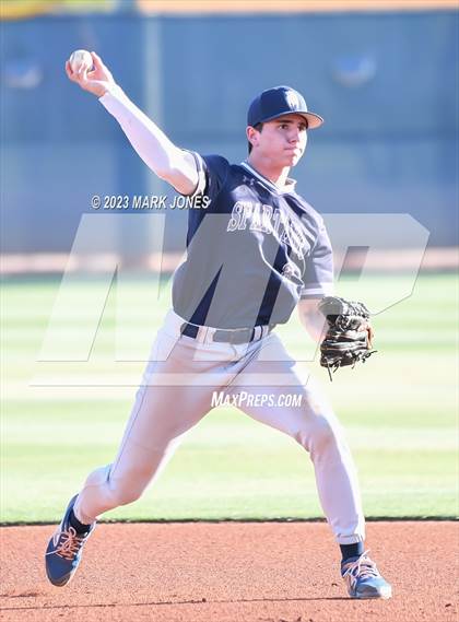 Thumbnail 1 in Scottsdale Preparatory Academy vs. Phoenix Christian (AIA 2A Semifinal) photogallery.