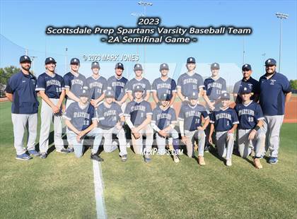 Thumbnail 2 in Scottsdale Preparatory Academy vs. Phoenix Christian (AIA 2A Semifinal) photogallery.