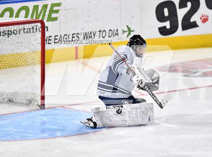 Thumbnail 3 in Crested Butte vs. Battle Mountain (CHSAA 4A Final) photogallery.