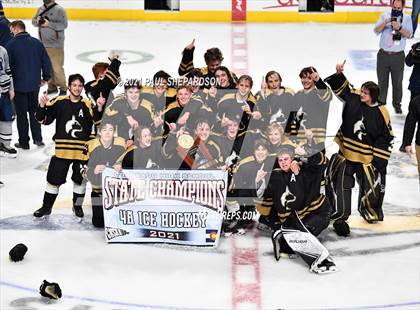 Thumbnail 2 in Crested Butte vs. Battle Mountain (CHSAA 4A Final) photogallery.