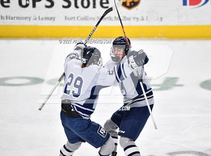 Thumbnail 2 in Crested Butte vs. Battle Mountain (CHSAA 4A Final) photogallery.